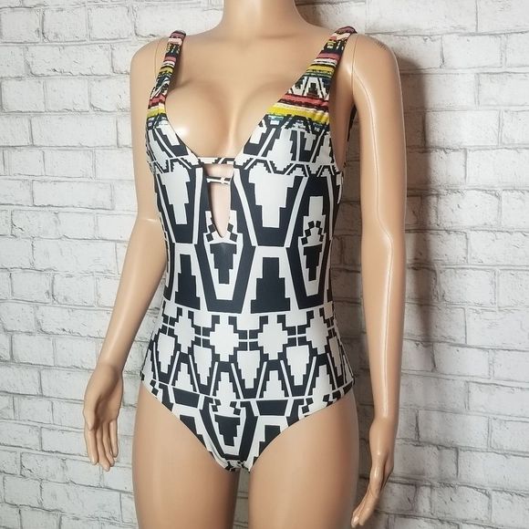💥La Blanca Mosaic One piece Swimsuit - Picture 1 of 5